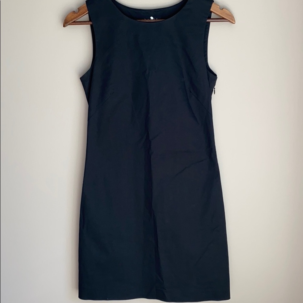 Theory Black Sheath Dress SZ 2